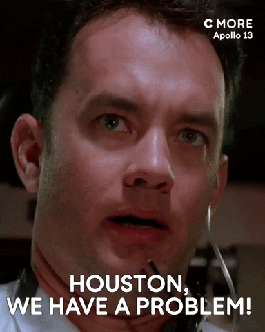 Apollo 13 'Houston, we have a problem!' GIF